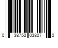 Barcode Image for UPC code 038753038070. Product Name: Oatey 8 oz. Regular Clear PVC Cement - California Compliant