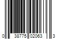 Barcode Image for UPC code 038775020633