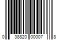 Barcode Image for UPC code 038820000078