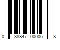 Barcode Image for UPC code 038847000068