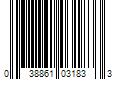 Barcode Image for UPC code 038861031833