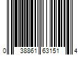 Barcode Image for UPC code 038861631514