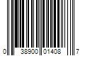 Barcode Image for UPC code 038900014087