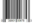 Barcode Image for UPC code 038901006753