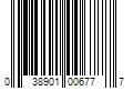 Barcode Image for UPC code 038901006777