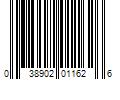 Barcode Image for UPC code 038902011626