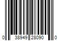 Barcode Image for UPC code 038949280900