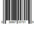 Barcode Image for UPC code 038987007019