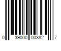 Barcode Image for UPC code 039000003827