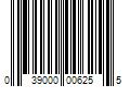 Barcode Image for UPC code 039000006255