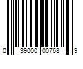 Barcode Image for UPC code 039000007689