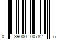 Barcode Image for UPC code 039000007825