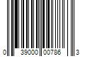 Barcode Image for UPC code 039000007863