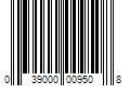 Barcode Image for UPC code 039000009508