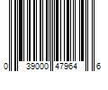 Barcode Image for UPC code 039000479646