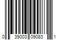 Barcode Image for UPC code 039003090831