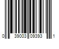 Barcode Image for UPC code 039003093931