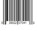 Barcode Image for UPC code 039022070418