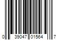 Barcode Image for UPC code 039047015647