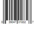 Barcode Image for UPC code 039047018327