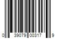 Barcode Image for UPC code 039079003179