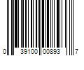 Barcode Image for UPC code 039100008937