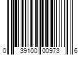 Barcode Image for UPC code 039100009736