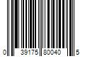 Barcode Image for UPC code 039175800405