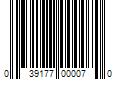 Barcode Image for UPC code 039177000070