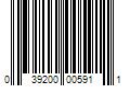 Barcode Image for UPC code 039200005911