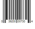 Barcode Image for UPC code 039200007304