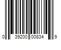 Barcode Image for UPC code 039200008349