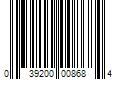 Barcode Image for UPC code 039200008684