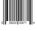 Barcode Image for UPC code 039200008714