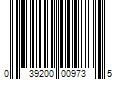 Barcode Image for UPC code 039200009735