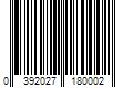 Barcode Image for UPC code 03920271800031