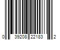 Barcode Image for UPC code 039208221832