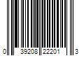 Barcode Image for UPC code 039208222013