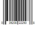 Barcode Image for UPC code 039208222938