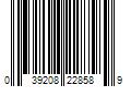 Barcode Image for UPC code 039208228589