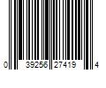 Barcode Image for UPC code 039256274194