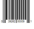 Barcode Image for UPC code 039262000091