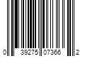 Barcode Image for UPC code 039275073662