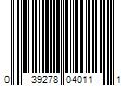 Barcode Image for UPC code 039278040111