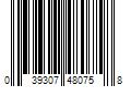 Barcode Image for UPC code 039307480758