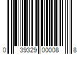 Barcode Image for UPC code 039329000088