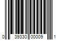 Barcode Image for UPC code 039330000091