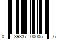 Barcode Image for UPC code 039337000056