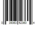 Barcode Image for UPC code 039363523604