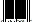 Barcode Image for UPC code 039372000066